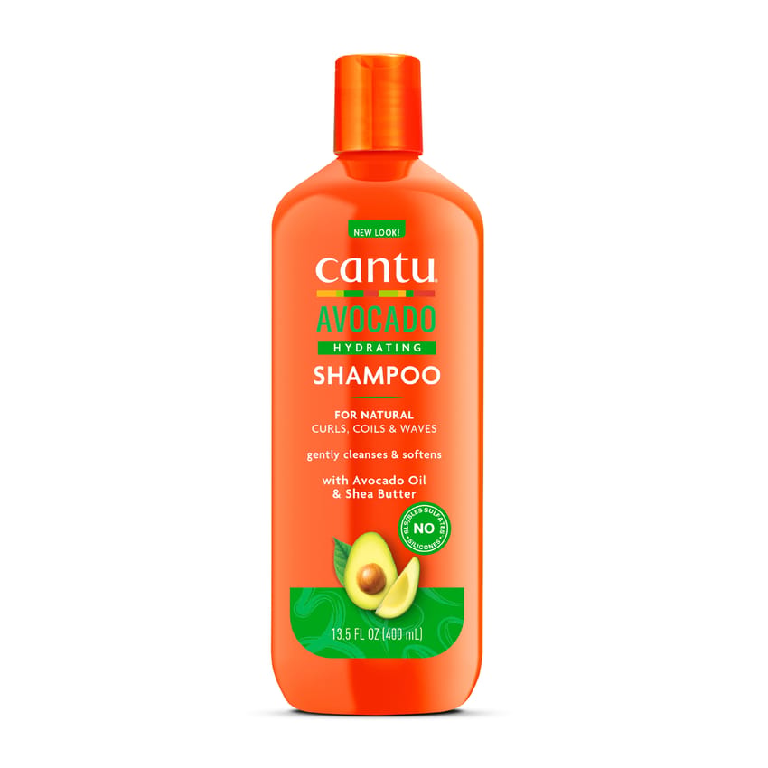 شامبو كانتو الأفوكادو المرطب ، خال من الكبريتات 400 مل | shampoo-and-conditioner | hair-treatment | curly-hair | cantu | hair-care