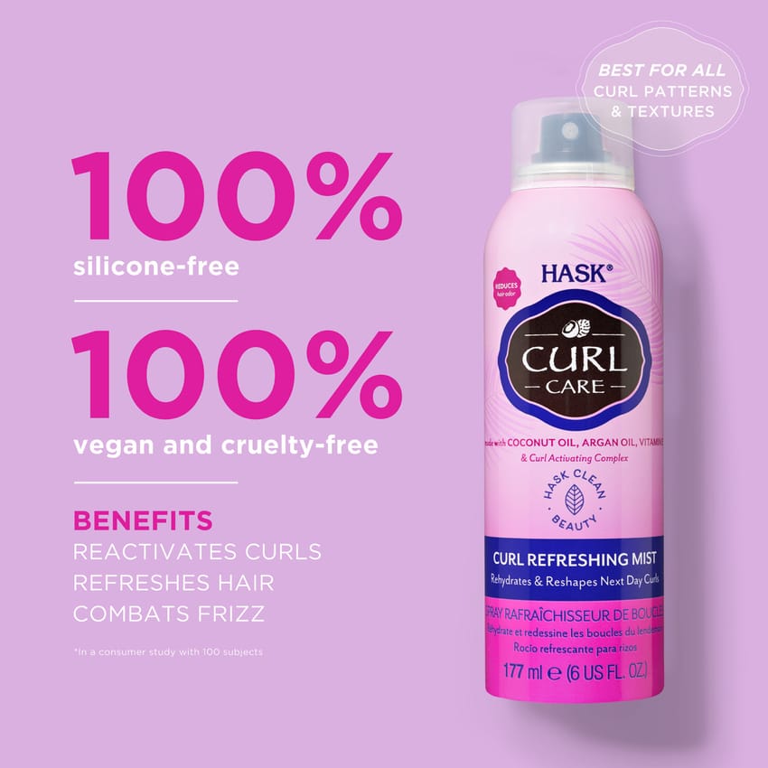 Hask Curl Care Curl Refreshing Mist 177ml | curly-hair | hask | hair-care | d5%