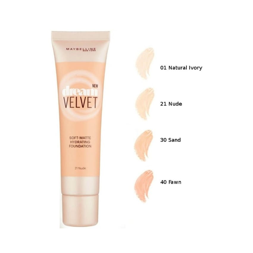 Maybelline Dream Velvet Ivory Foundation Choose from List | makeup | maybelline | foundation