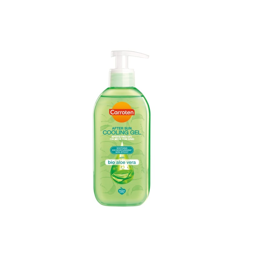 Carroten After-Sun Cooling Gel with Bio Aloe Vera 200ml | sun-care | tanning | carrot