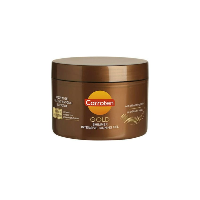 Carroten Gold Shimmer Intense Tanning Gel 150ml | sun-care | tanning