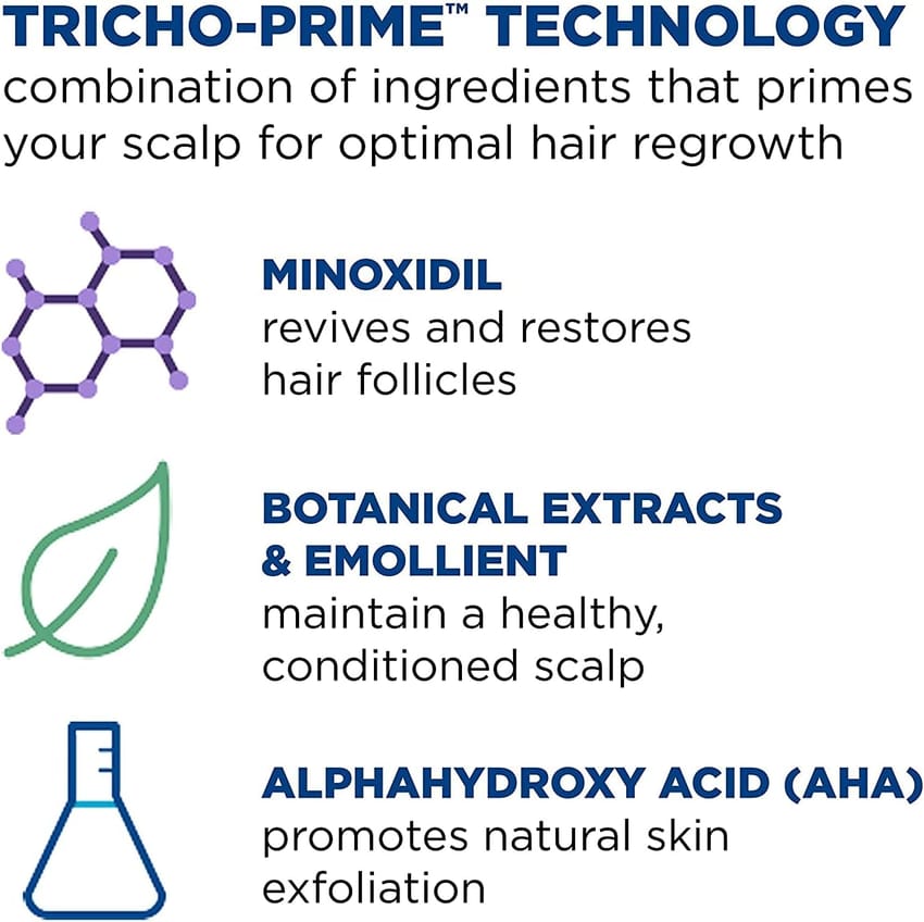 Rogaine Men 5 Minoxidil Topical Foam 3 Month Supply 3 Bottles product thumbnail 3