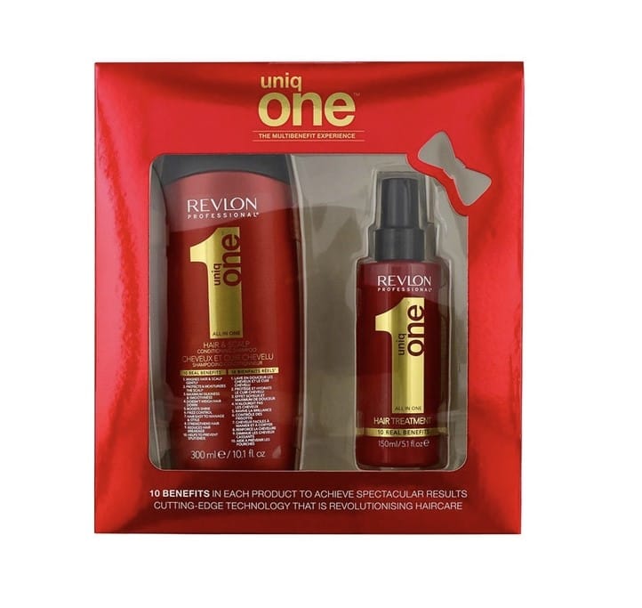 Revlon Professional Uniq One ​​All in One hair care set (shampoo 300 ml + spray 150 ml)