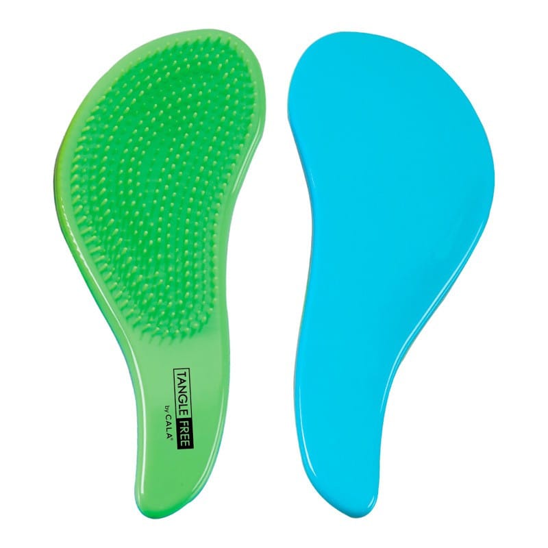 CALA Tangle Free Hair Brush Blue and Green | hair-brushes
