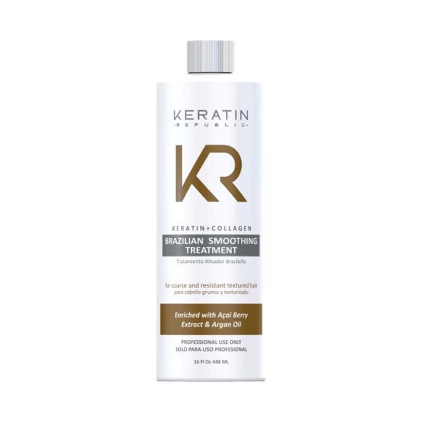 كرياتين ريببلك كولاجين بروتين فرد الشعر والتنعيم المميز 448م | keratin-protein | keratin-republic