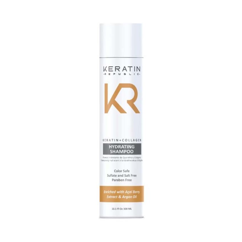 شامبو كولاجين علاجي كرياتين ريببلك خالي من السولفات 300مل | shampoo-and-conditioner | keratin-protein | keratin-republic
