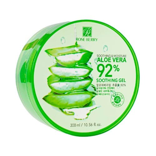 Aloe Vera Soothing and Moisturizing Face Gel 300ml Rose Berry