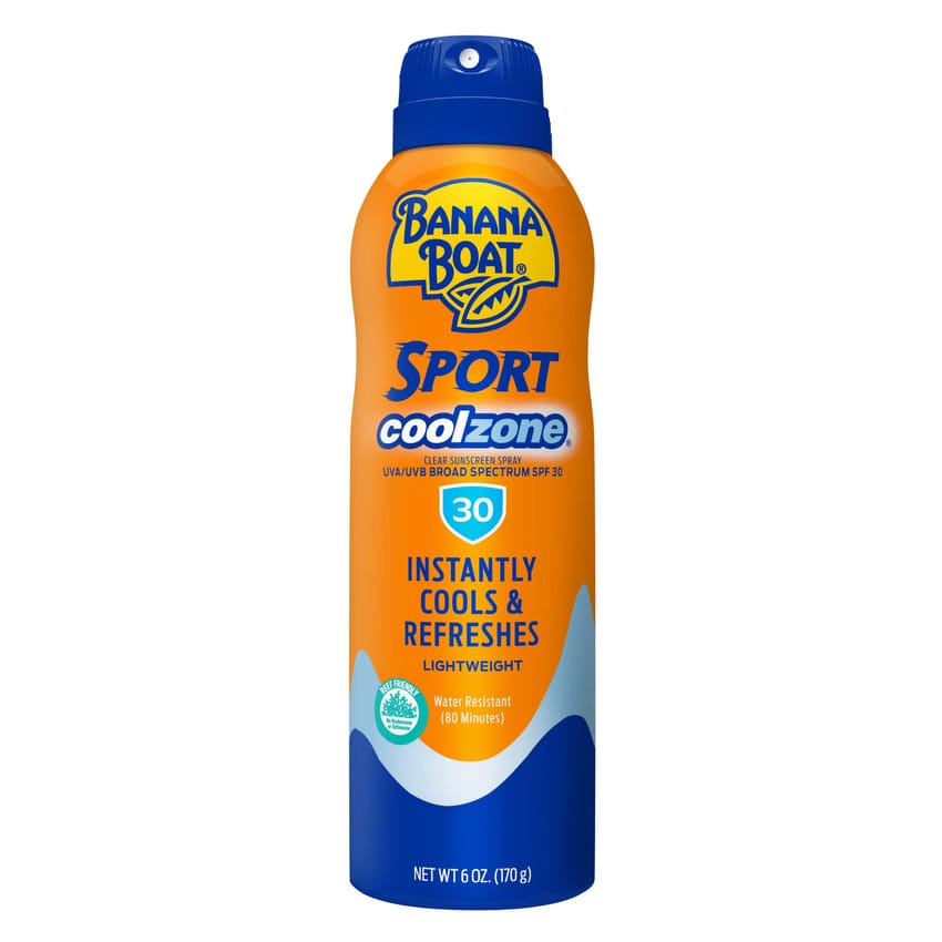 Banana Boat Sport Cool Zone SPF 30 Sunscreen Spray 170g