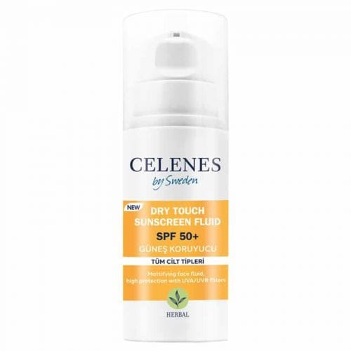 CELENS HERBAL DRY TOUCH SUN SCREEN FLUID 50+ SPF 50ML