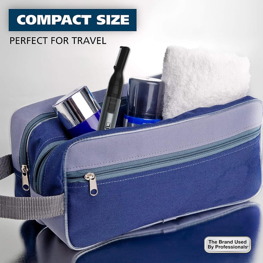 Wahl Micro Groomsman Battery Personal Trimmer & Detailer for Hygienic Grooming with Rinseable, Interchangeable Heads for Eyebrows, Neckline, Nose, Ears, & Other Detailing product thumbnail 2