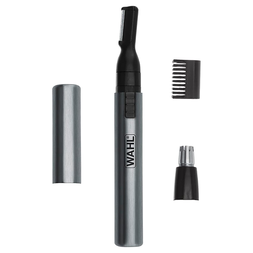 Wahl Micro Groomsman Battery Personal Trimmer & Detailer for Hygienic Grooming with Rinseable, Interchangeable Heads for Eyebrows, Neckline, Nose, Ears, & Other Detailing product thumbnail 9