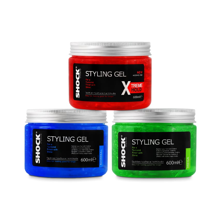 Shock Styling Gel 600ML | hair-styling | men