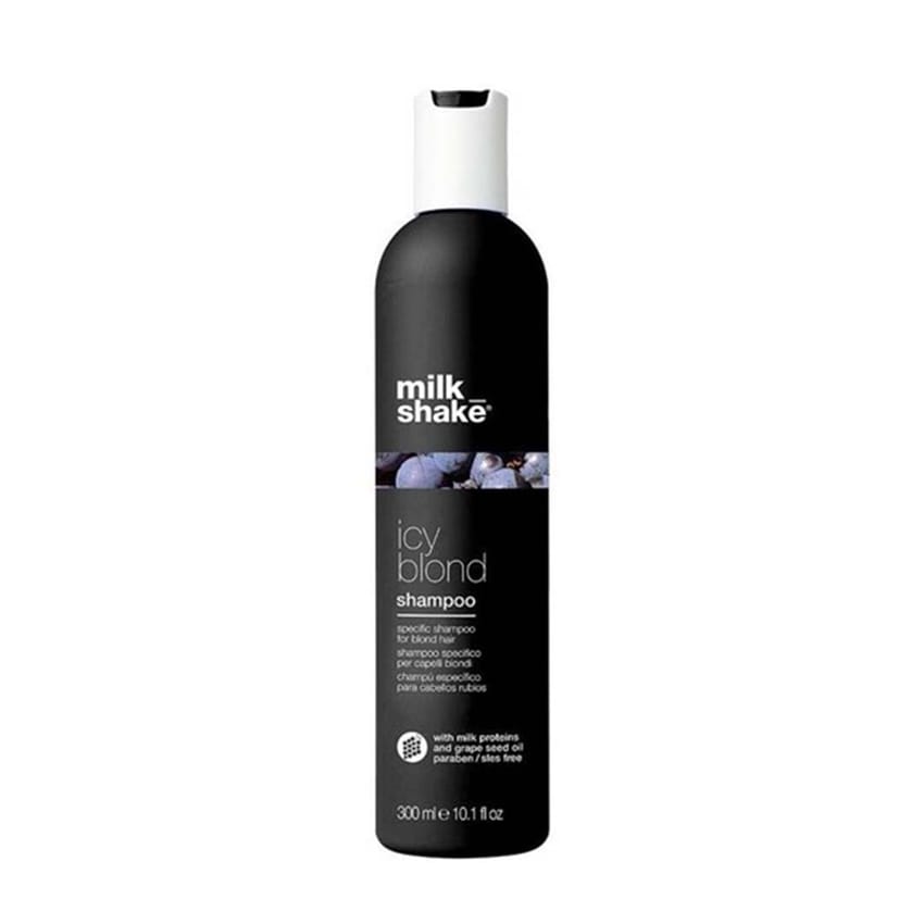 شامبو ميلك شيك آيسي بلوند بالصبغة السوداء - شامبو للشعر الأش | shampoo-and-conditioner | silver-shampoo | milk-shake