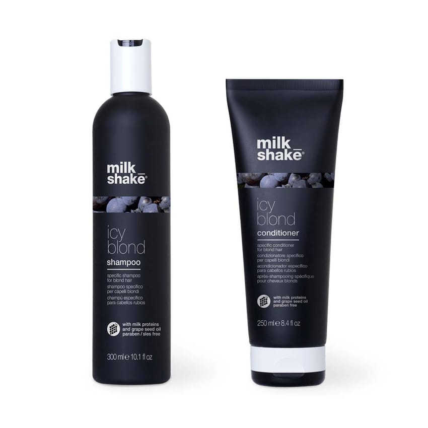 مجموعة شامبو وبلسم ميلك شيك آيسي بلوند - حجم 300 مل للشامبو | shampoo-and-conditioner | silver-shampoo | milk-shake