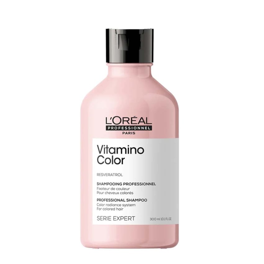 LOREAL Vitamino Color Shampoo For Coloured Hair 300ML Color Protect Shampoo with UV Protection