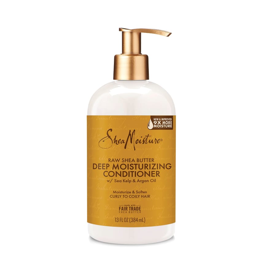 بلسم ترطيب عميق بزبدة الشيا الخام من شيا مويستشر 384 مل | shampoo-and-conditioner | curly-hair | sheamoisture | hair-care