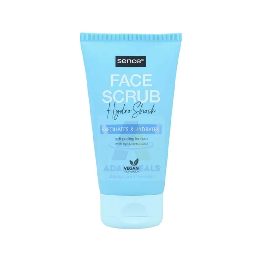 مقشر الوجه من سينس لجميع أنواع البشرة هيدرو شوك 150 مل | scrub | face-wash | body-care | face-moisture | skin-care