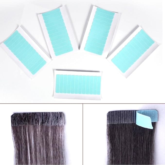 Double Sided Hair Extension Tape For Hair Weft Replacement 60pieces product thumbnail 2