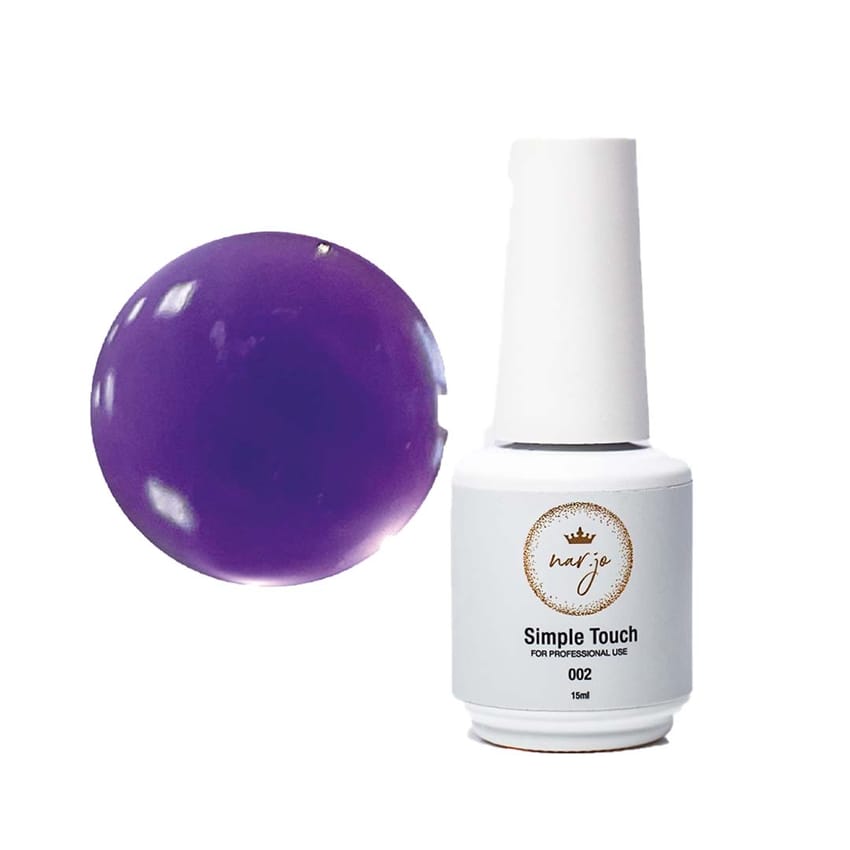 نار جو سيمبل تاتش كولور 02 15 مل | nail-extensions | nail-gel | nar-jo