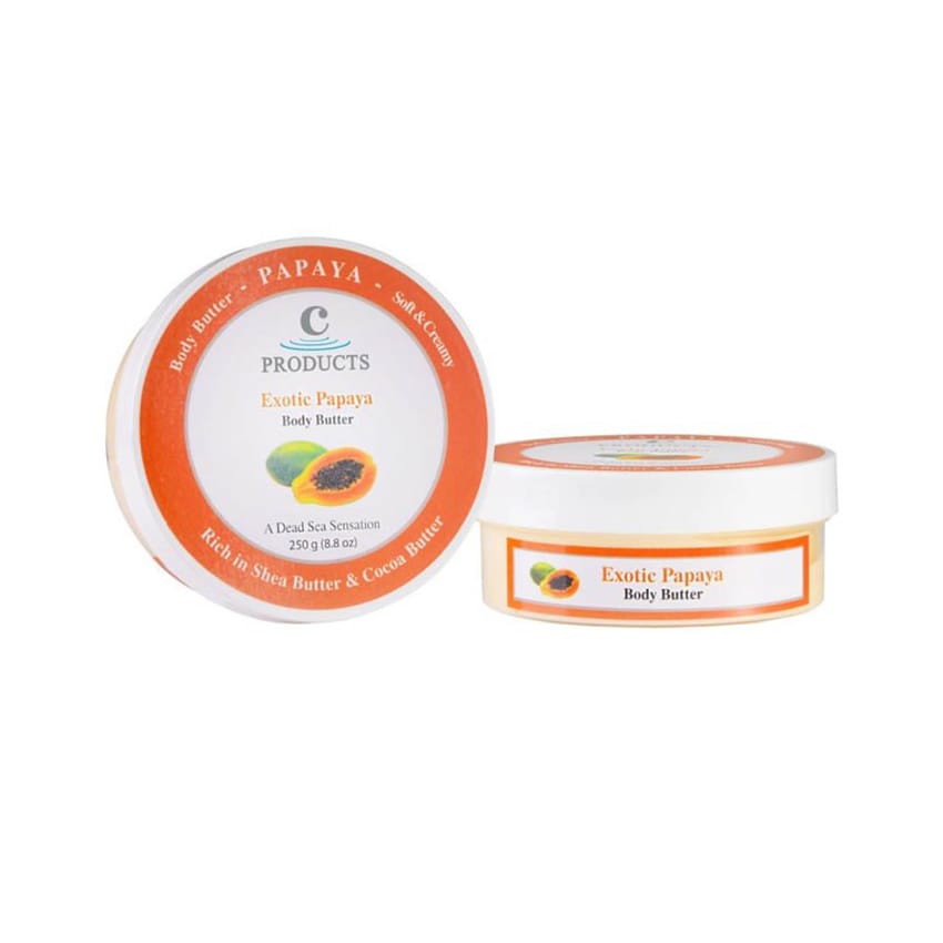 C Products Exotic Papaya Papaya Body Butter 250g