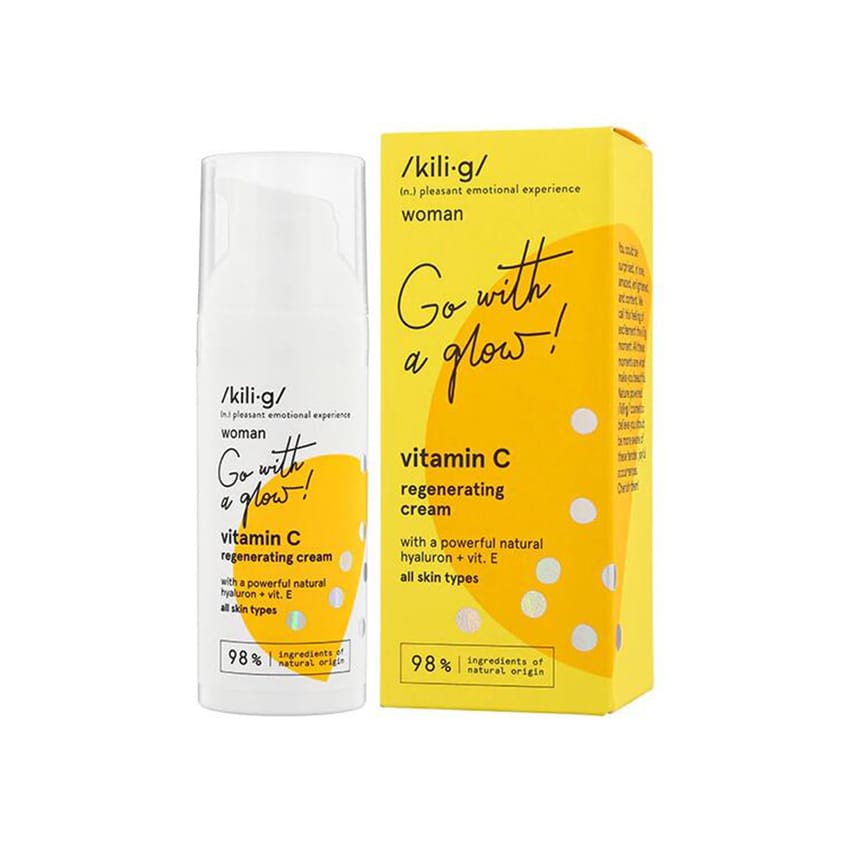 Kili g Natural Vitamin C Regenerating Cream 50ml