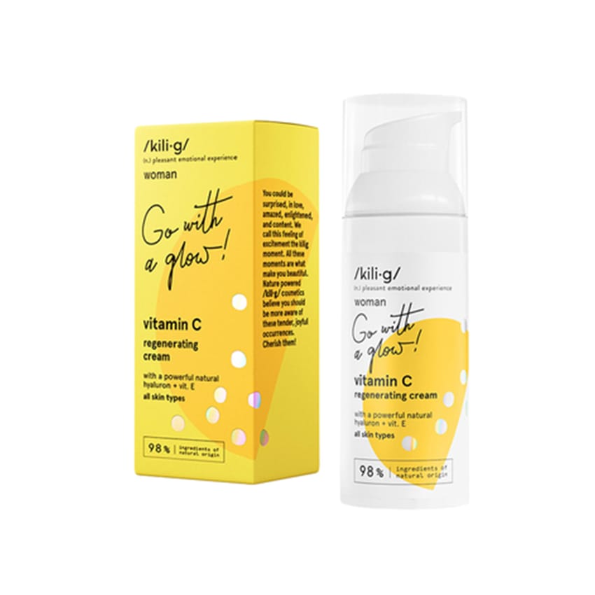 Kili.g Natural Vitamin C Regenerating Serum 30ml | skin-serum | face-moisture | skin-care | kili-g