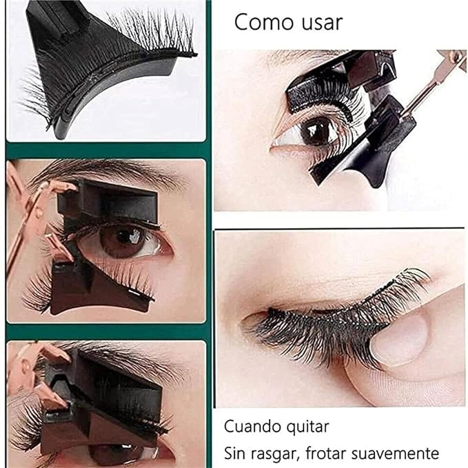8D Quantum Magnetic Eyelash Partner Set, 8D Quantum Magnetic Eyelashes with Soft Magnet Technology, Reusable Magnetic Eyelashes Partner Set No Glue with Eyelashes Clip (KS01-4) product thumbnail 2