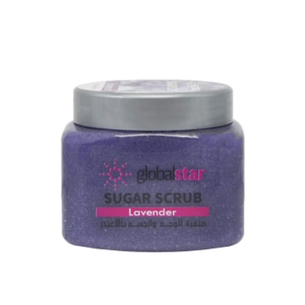GLOBALSTAR SUGAR SCRUB LAVENDER 600GR | scrub | body-care | skin-care | body-scrub | d5%