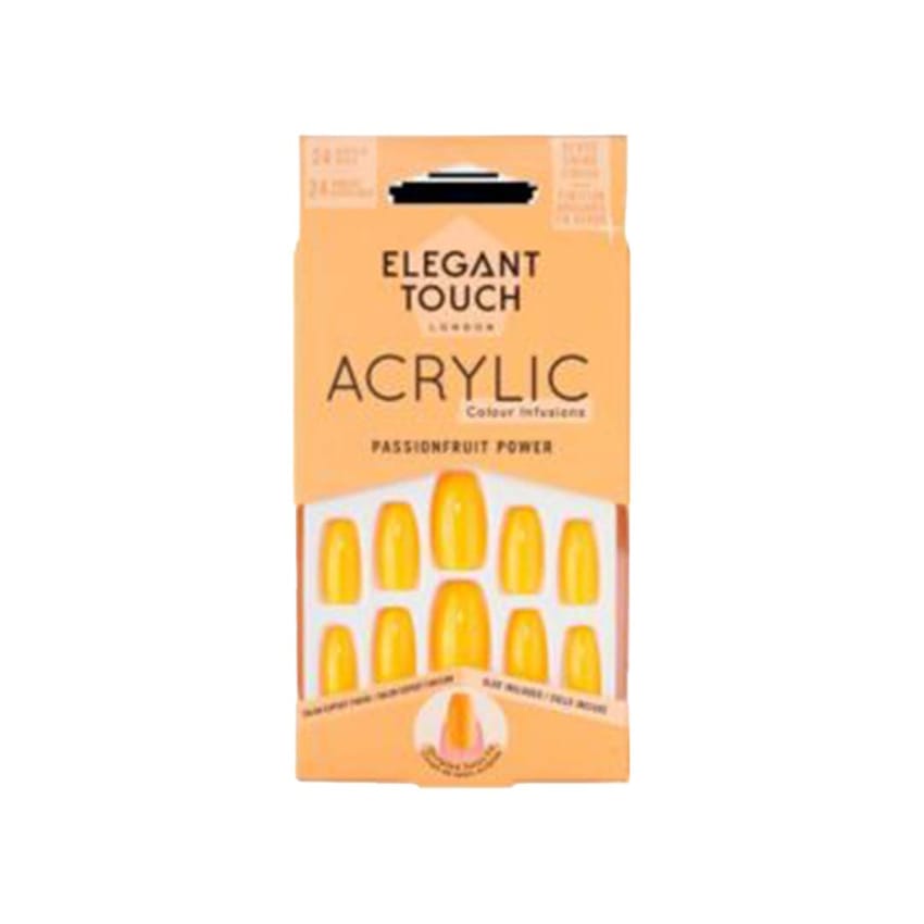 Elegant Touch Acrylic - Passionfruit Power