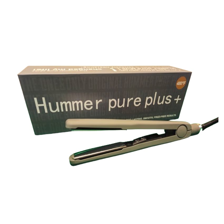 Hummer Pure Plus Hair Straightener 480 Digital Chrome Professional Salon