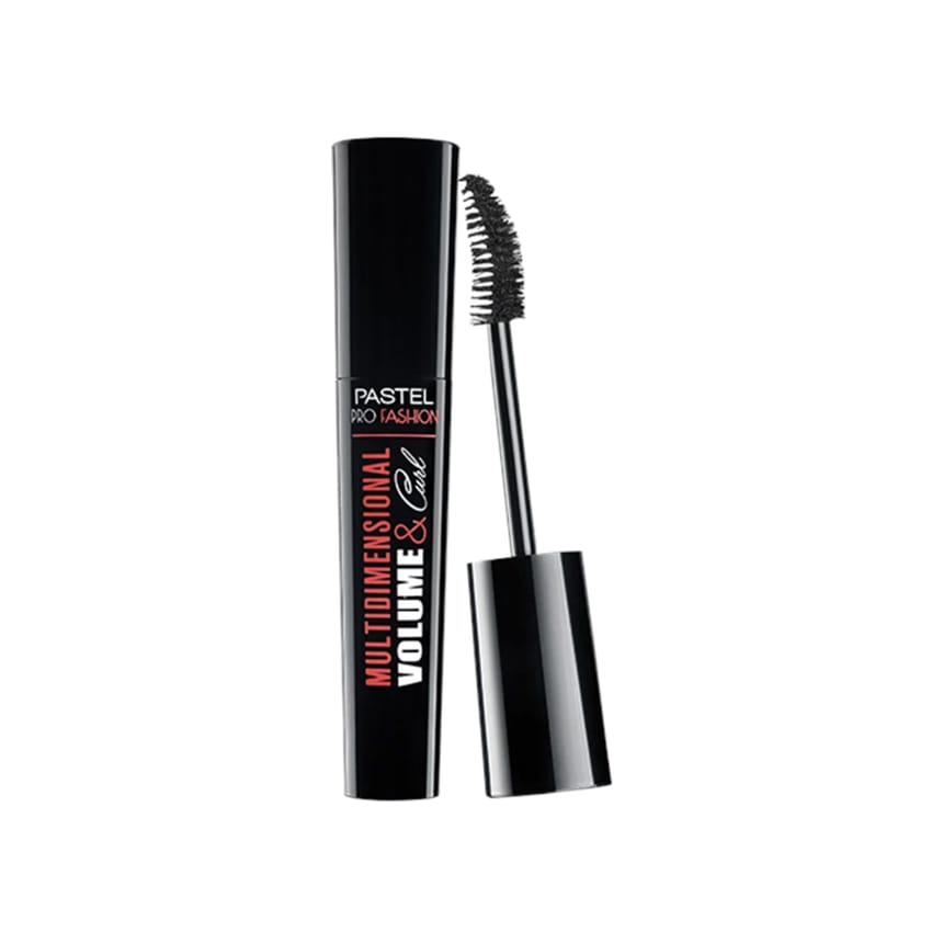 Pastel Multidimensional Volume and Curl Mascara - Black