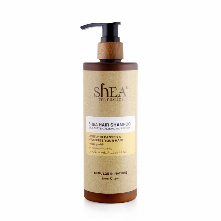 شامبو الشعر شيا ميراكلز بزيت اللوز والعسل - 300 مل | shampoo-and-conditioner | hair-care | shea-miracles