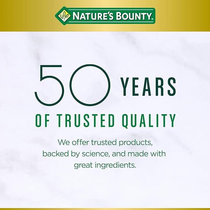 Natures Bounty Optimal Solutions Hair, Skin and Nails Gummies with Biotin, 25000 mcg, Strawberry Flavored, 200 Count product thumbnail 5
