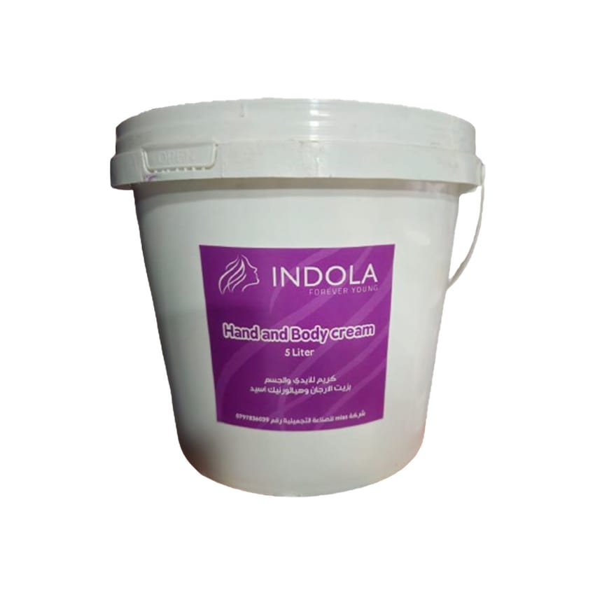 Indola Hand and Body Cream 5 Kilo Jumbo Size
