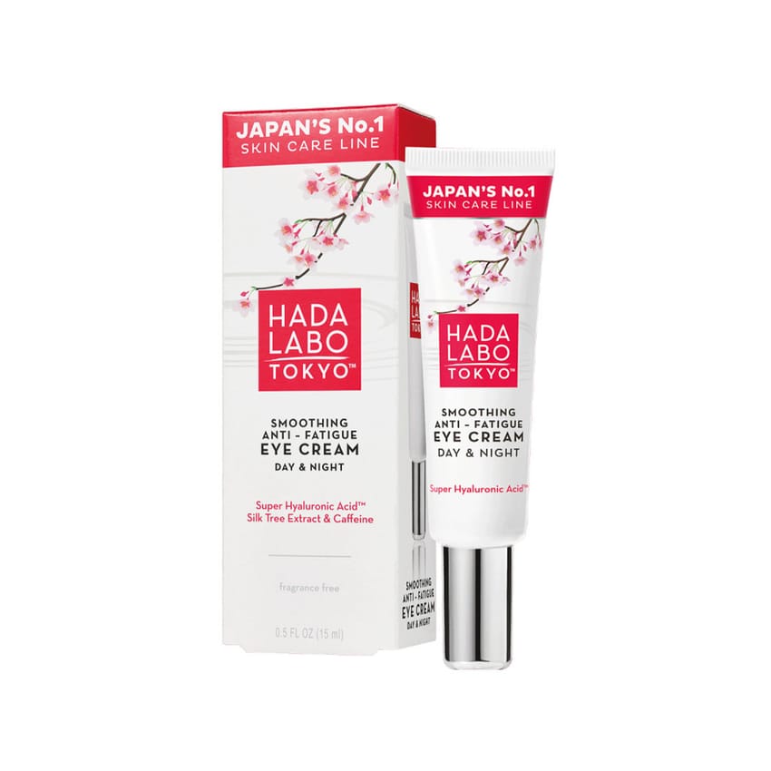 Hada Labo White Line Smoothing Anti-Fatigue Eye Cream, 15ml