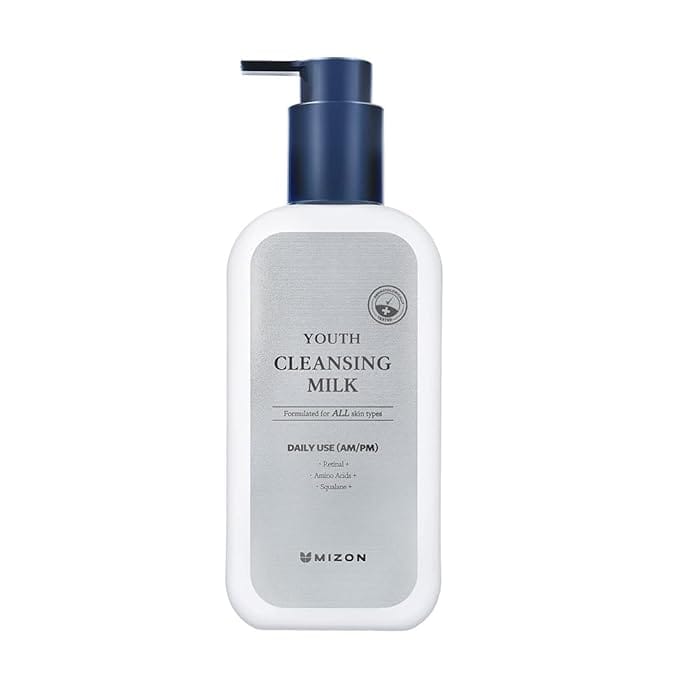 MIZON Youth Cleansing Milk Retinal, Aminoacids, Squalane (200ml/6.76 fl.oz.) product thumbnail 2