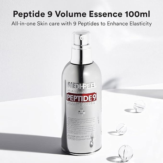 MEDI PEEL Peptide 9 Volume All in one Essence 3.38 fl.oz. / 100ml | Anti Wrinkles Collagen Formula, Bubble Essence, Instant Hydration | Korean Skincare product thumbnail 5