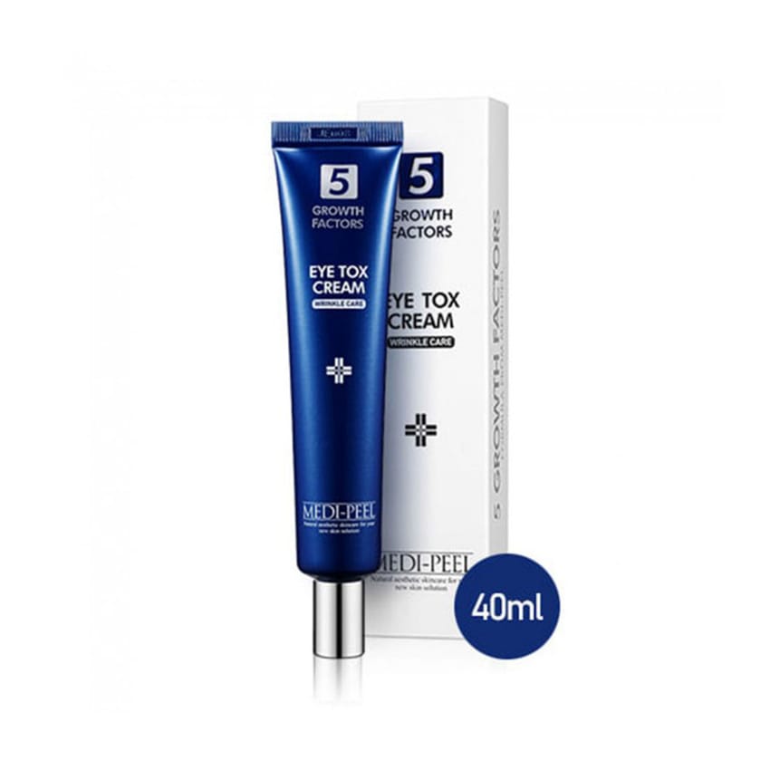 Medi Peel Eye Tox Cream 1.35fl.oz. / 40ml, Firming Eye Cream, Eye wrinkle Care, Anti-Wrinkle Effect