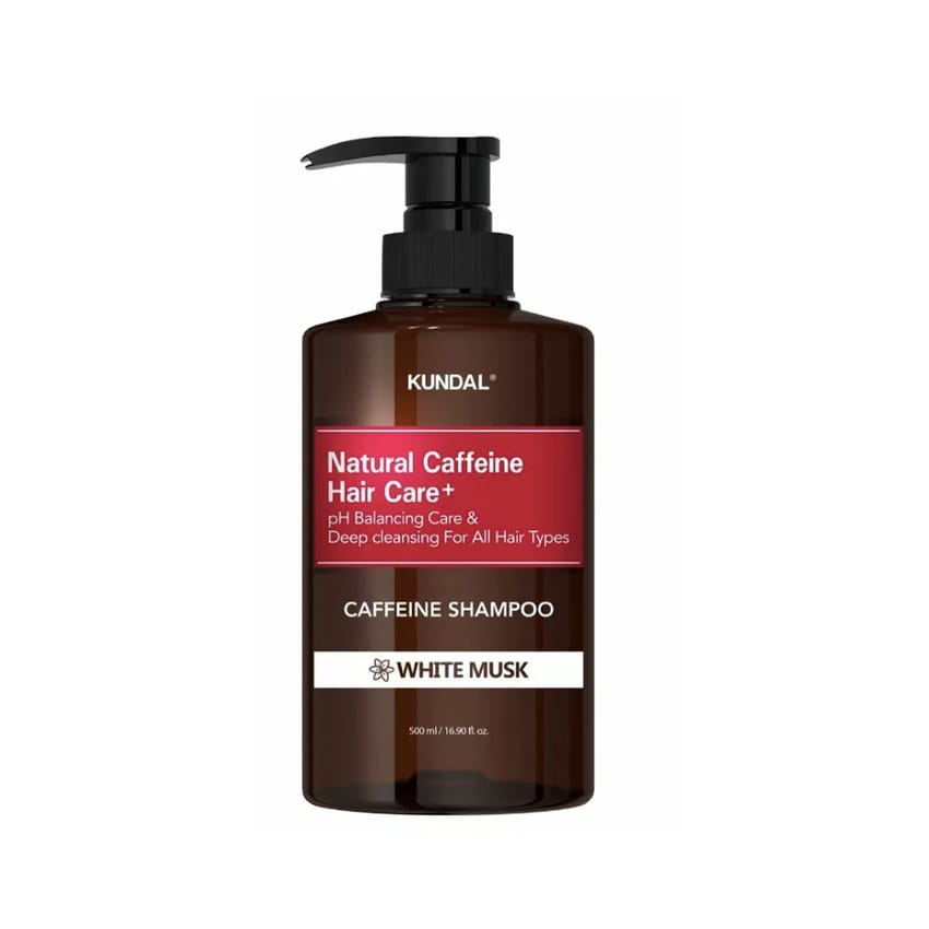 شامبو كوندال الطبيعي للعناية بالشعر بالكافيين، 500 مل | shampoo-and-conditioner | hair-treatment | hair-care | kundal
