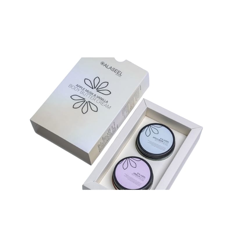 Alaseel Body Butter Kit Apple Mush and Vanilla 2 pieces 100m | body-cream | body-care | alaseel