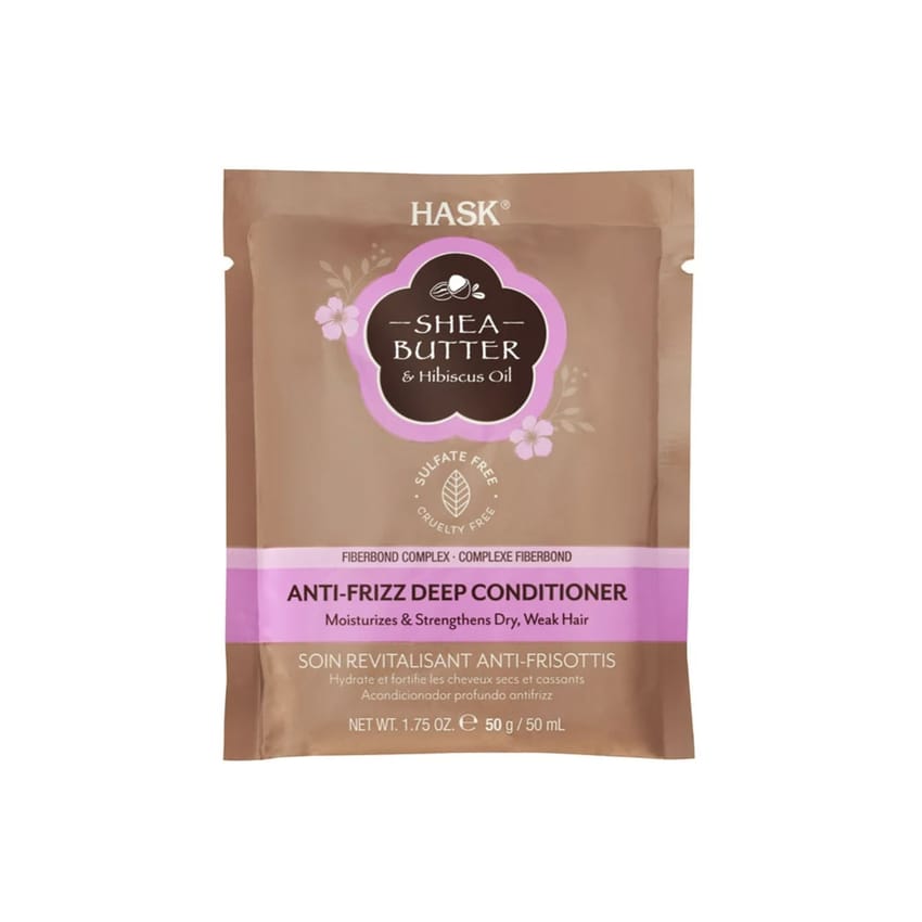 Shea Butter And Hibiscus Oil Anti Frizz Deep Conditioner 50 Ml