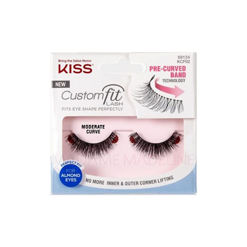 KISS Custom Fit Lash 02 - MODERATE CURVE (KCF02) | lash-care | eyelashes | kiss