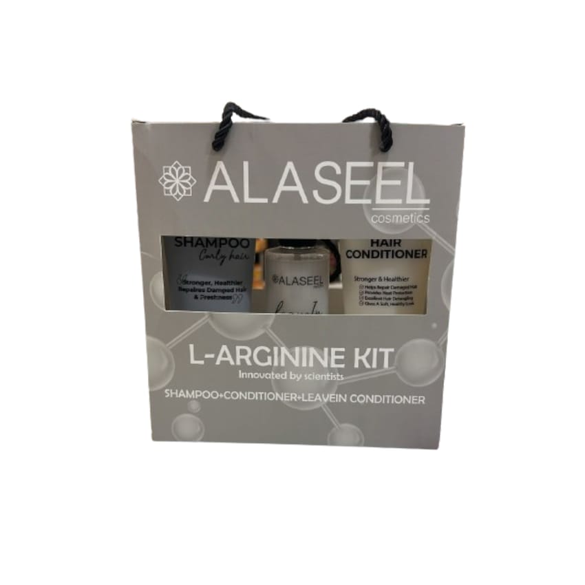 مجموعة الأرجنين للشعر الكيرلي الاصيل | shampoo-and-conditioner | leave-in | curly-hair | hair-care | alaseel