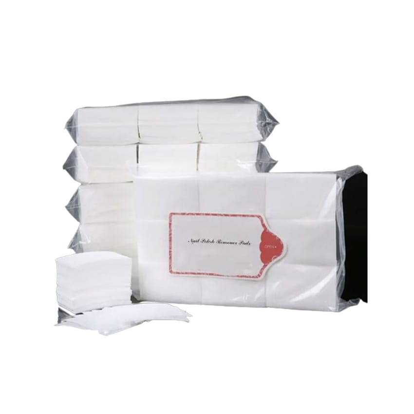 Nail Wipes 540 Pieces UV Gel Nails Polish Remover, Cotton Pads, Manicure Cleaner Cleaning Tools