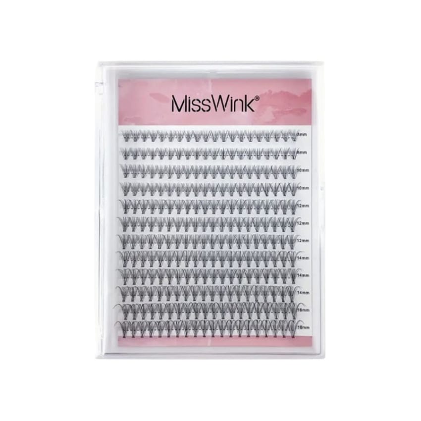 Lash Cluster 10D, Large 12 Row Set, 8-16mm Single Cluster Eyelashes , Light And Soft, For Natural Makeup Look