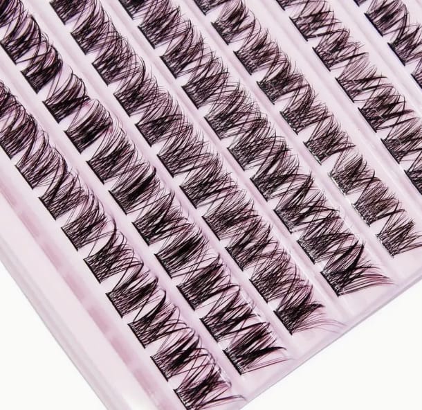 Lash Cluster Lashes 8-16mm Wispy Individual Lashes Natural Look Lashes D Curl Fluffy Cluster Lashes DIY Eyelash Extension 120pcs product thumbnail 3