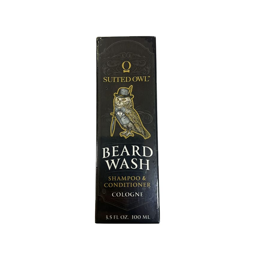 Suited Owl Bread Wash for Men Shampoo Conditioner 100ml | shampoo-and-conditioner | men | hair-care | mini-beard | suited-owl