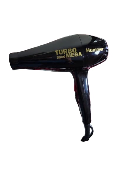 Hummer Italy Hair Dryer Turbo Mega 5000 Power 2700w Professional Salon Adjustable Wind Flow and Heat Smooth Handle Light Weight product thumbnail 3