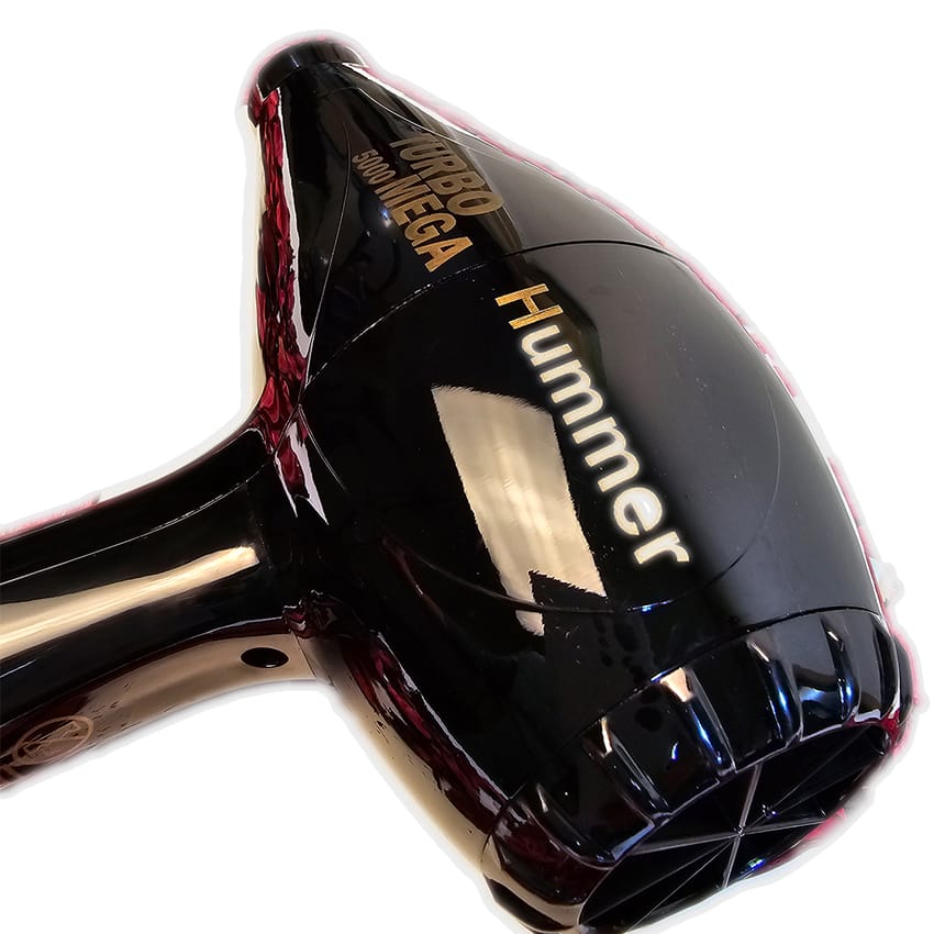 Hummer Italy Hair Dryer Turbo Mega 5000 Power 2700w Professional Salon Adjustable Wind Flow and Heat Smooth Handle Light Weight product thumbnail 4