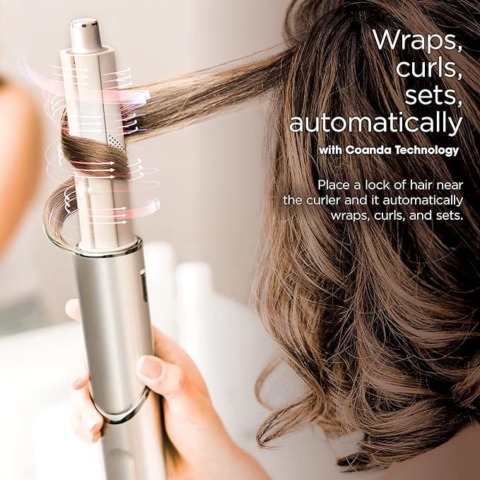 Shark Ninja HD430 FlexStyle Air Styling & Drying System, Powerful Hair Dryer Brush & Multi-Styler with Auto-Wrap Curlers, Paddle Brush, Oval Brush, Concentrator Attachment, Stone product thumbnail 2